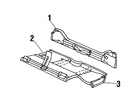 1985 Buick Regal Rear Body Diagram