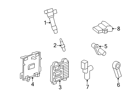 Module, Emission Control System Diagram for 19421503