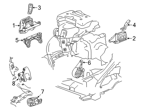 2025 Chevy Traverse Automatic Transmission Diagram