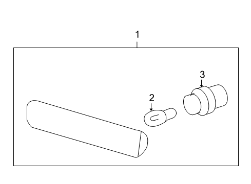 2011 Cadillac STS Bulbs Diagram 6 - Thumbnail