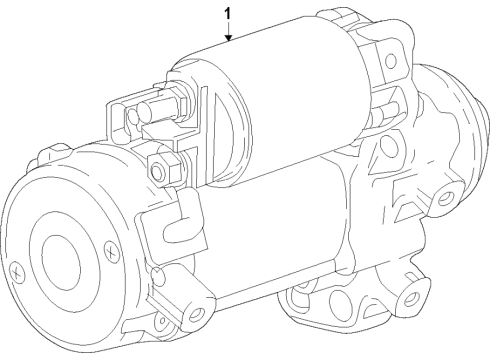 2019 Buick Enclave Starter Diagram 2 - Thumbnail