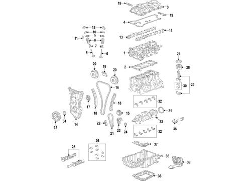 2019 Buick Envision Balance Shafts Diagram
