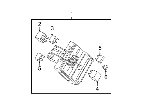 2007 Buick LaCrosse Fuse & Relay Diagram