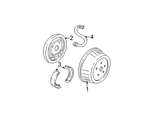 2005 Chevy Colorado Rear Brakes Diagram