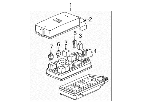 2007 Saturn Vue Electrical Components Diagram 7 - Thumbnail