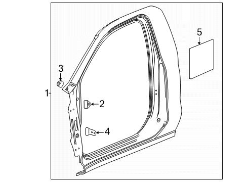 2024 GMC Sierra 3500 HD Uniside Diagram 3 - Thumbnail