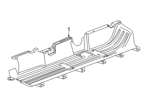 2025 Chevy Equinox Splash Shields Diagram
