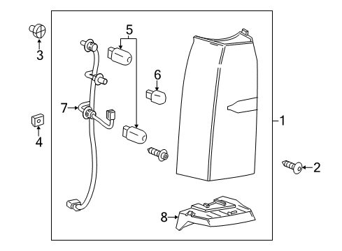 2019 Chevy Suburban Combination Lamps Diagram