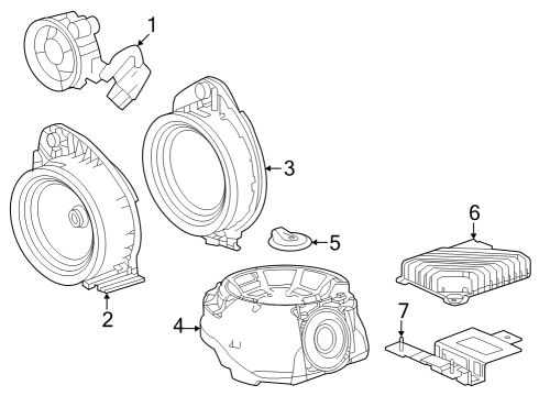2025 Buick Encore GX Sound System Diagram 3 - Thumbnail