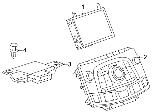 2013 Buick LaCrosse Navigation System Diagram