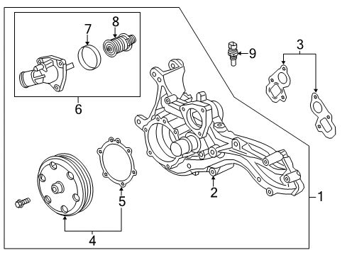 2019 Chevy Camaro Water Pump Diagram 3 - Thumbnail