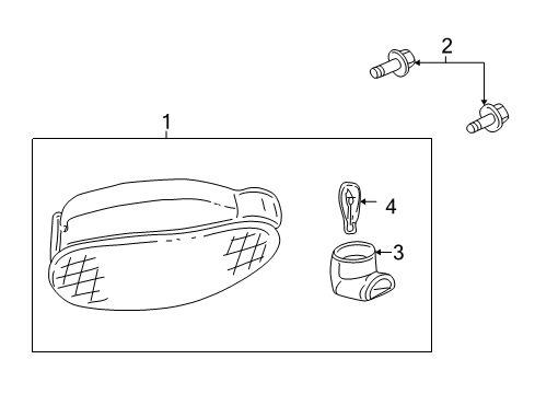2002 Buick LeSabre Socket Diagram for 12335587
