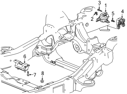 2022 Chevy Silverado 1500 Automatic Transmission Diagram