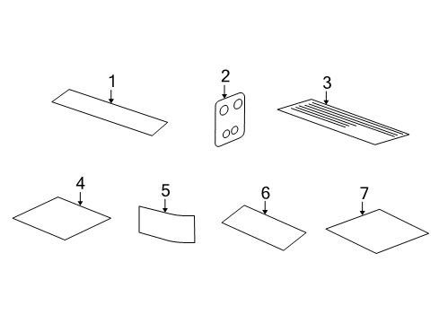 2007 Saturn Vue Battery Label Diagram for 15802259