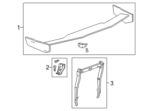 2019 Chevy Corvette Spoiler Diagram 6 - Thumbnail