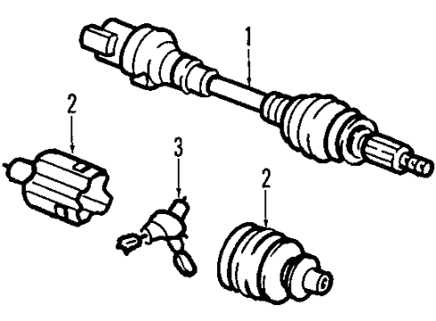 2000 Chevy Venture Front Axle Diagram