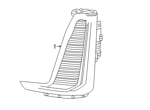 2025 Cadillac ESCALADE IQ Tail Lamps Diagram