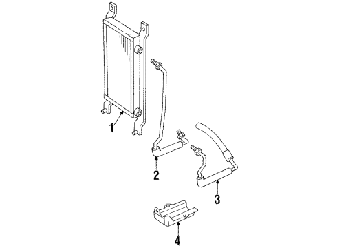 1995 Chevy Lumina Trans Oil Cooler Diagram 2 - Thumbnail