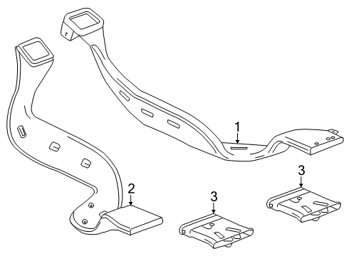 2025 GMC Yukon XL Ducts Diagram 2 - Thumbnail