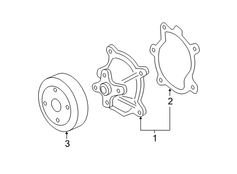 2007 Chevy Malibu Water Pump Diagram 3 - Thumbnail