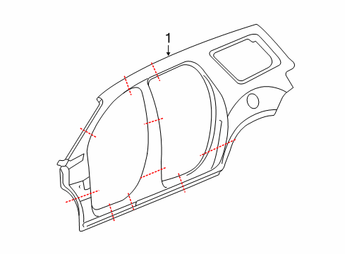 2024 Chevy Traverse Limited Uniside Diagram