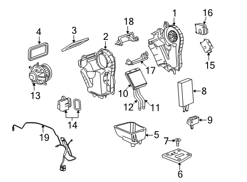 2012 Chevy Tahoe Auxiliary Heater & A/C Diagram 2 - Thumbnail