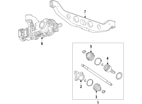 2017 Chevy Trax Rear Axle Diagram