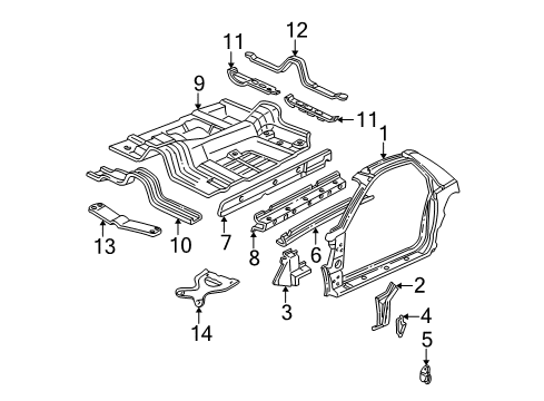 1999 Chevy Camaro Uniside Diagram