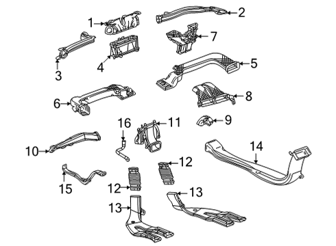 2022 Buick Envision Adapter Diagram for 23419656