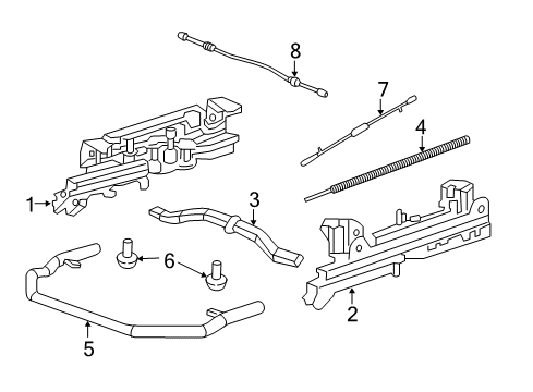 2006 Chevy Monte Carlo Tracks & Components Diagram