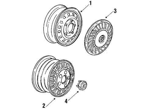 1986 Buick Somerset Wheels Diagram
