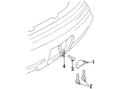1996 Chevy Monte Carlo License Lamps Diagram