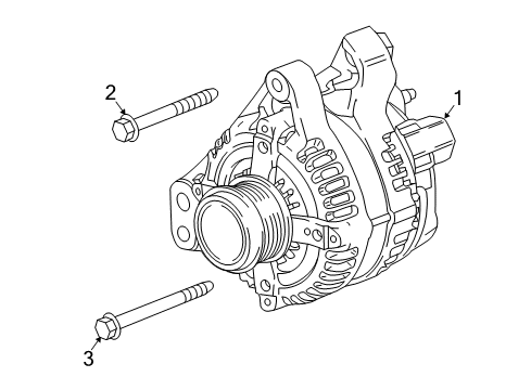 2021 GMC Acadia Alternator Diagram 4 - Thumbnail