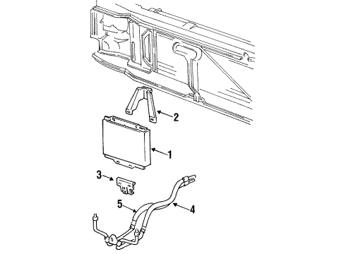 1992 Chevy Blazer Oil Cooler Diagram