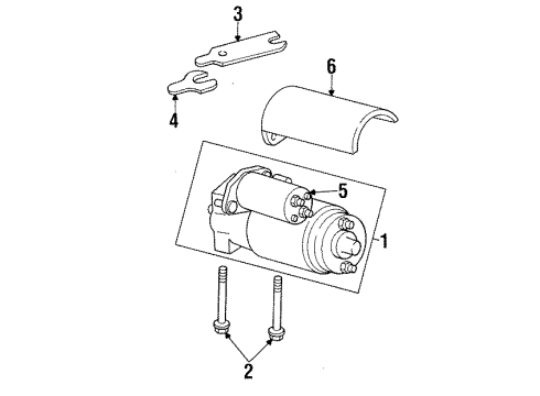 1993 Chevy K3500 Starter Diagram 3 - Thumbnail