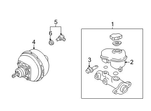 1998 Buick Regal Cowl Components Diagram