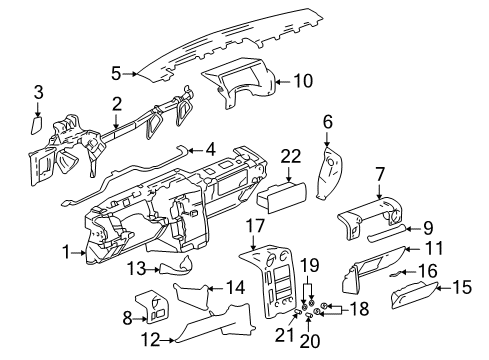 2007 Hummer H2 Assist Strap Diagram for 15237459