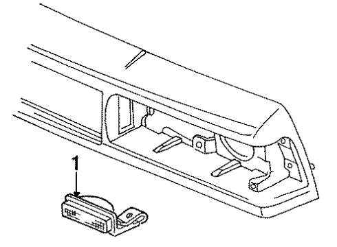 1988 Chevy Celebrity Park Lamps Diagram