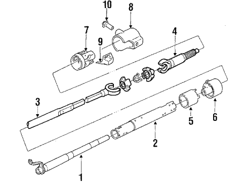1987 Chevy Monte Carlo Ignition Lock Diagram 2 - Thumbnail