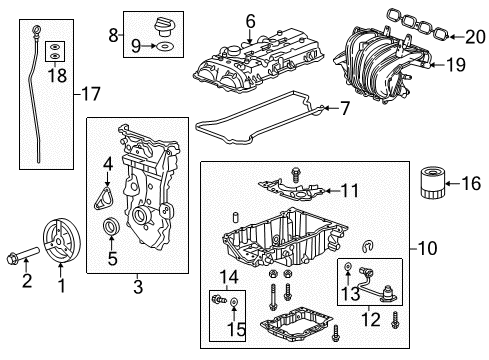 2014 Chevy Malibu Engine Parts Diagram 3 - Thumbnail