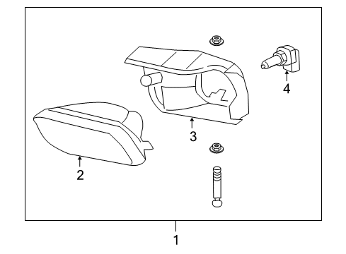 2005 Chevy Silverado 2500 HD Fog Lamps Diagram