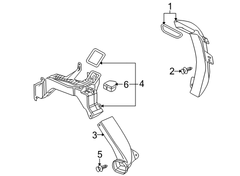 2006 Buick Terraza Ducts Diagram