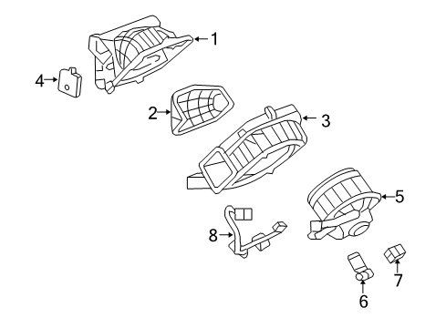 2007 Pontiac Solstice Blower Motor & Fan Diagram