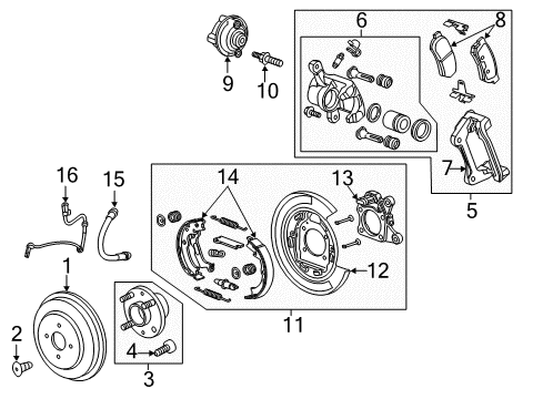 2016 Chevy Spark EV Anchor Diagram for 94522014