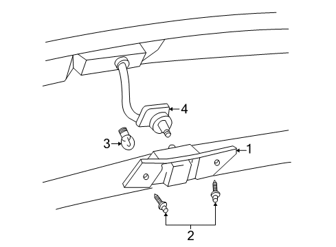 1998 Buick Park Avenue License Lamps Diagram
