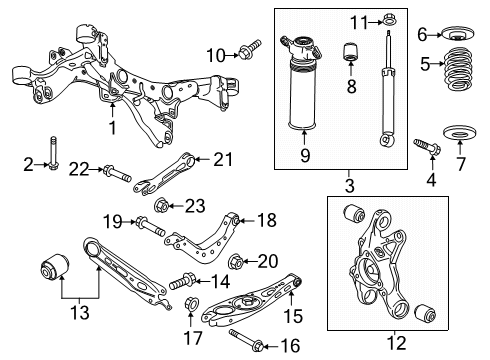 2025 Chevy Equinox Rear Suspension Components Diagram 2 - Thumbnail