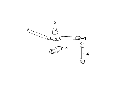 2012 Cadillac CTS Stabilizer Bar & Components Diagram 7 - Thumbnail
