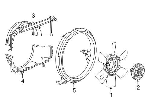 2025 Chevy Express 2500 Cooling Fan Diagram