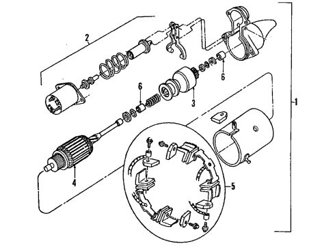 1990 Buick Riviera Starter Diagram 2 - Thumbnail