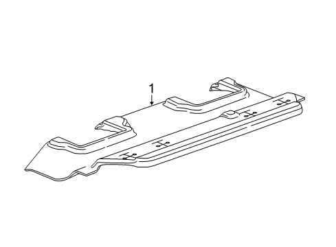 2015 Chevy Suburban Tracks & Components Diagram 3 - Thumbnail